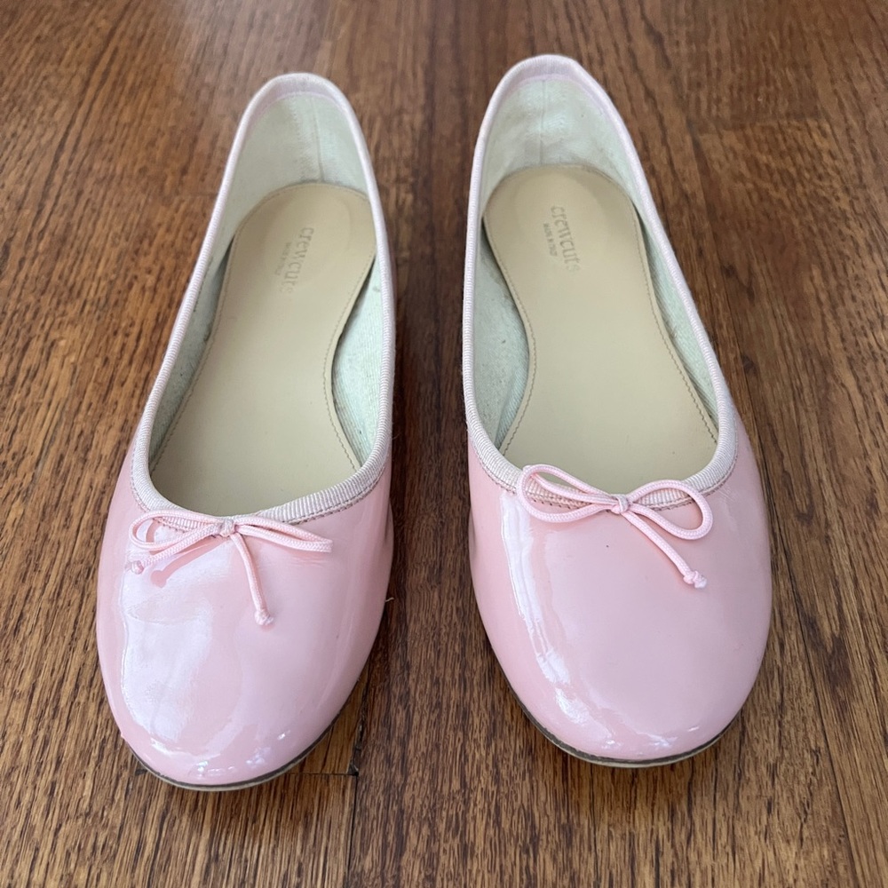 Crewcuts Glossy Pink Dress Shoes for Kids